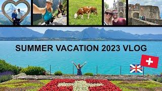 UK + Switzerland Summer Vacation 2023 FULL VLOG! __Travel SzN