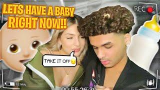 I TOLD JS3 LET'S HAVE A BABY & THIS HAPPENED!! *must watch*