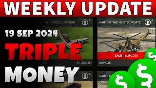 GTA Triple Money This Week | GTA ONLINE WEEKLY UPDATE (x3 Bodyguards Salaries)