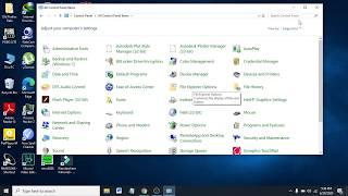 How to Open Control Panel in Windows 10