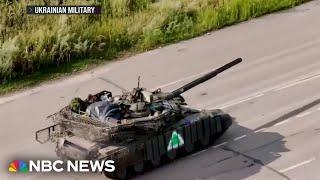 New video shows moment Ukrainian troops entered Russian territory