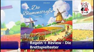 Die Blumenstraße von Giant Roc - Regeln + Review - Brettspiel - Die Brettspieltester