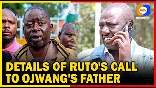 Details of Ruto's Phone Conversation with Albert Ojwang's Father: Kenya's Quest for Justice