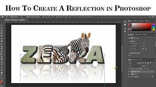 How to Create a Reflection In Adob Photoshop |Noreen Graphics | Photoshop Tutorial |