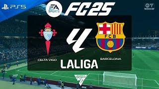 FC 25 Celta Vigo vs Barcelona | La Liga 2024/24 | PS5