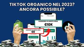 GUIDA completa TIKTOK organico DROPSHIPPING 2023