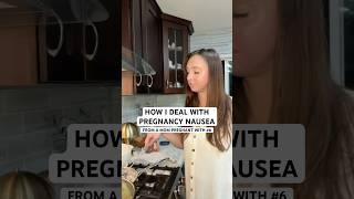 How I deal with pregnancy nausea (as a mom pregnant with #6)