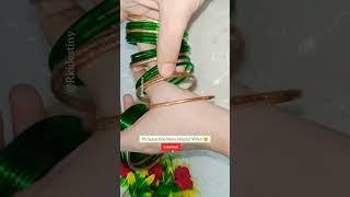 simple हरी चूड़ी सेट #youtubeshorts #shorts #trending #banglesset #ytshort #chuduset #greenset