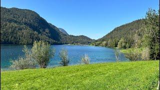 Der Hintersteiner See in Tirol: Das türkisblaue Juwel der Alpen.