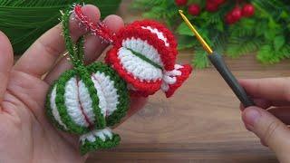 Crochet Christmas!!~● Bells: Easy DIY halıdan decoration II Add charm to your Christmas tree