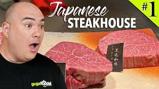 Eating in the #1 Steakhouse in Japan!