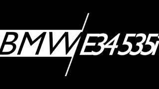 Bmw e34 535i getlow stance canary