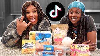 Cooking With GlamDuch & Mi: VIRAL TIKTOK SEAFOOD + EGG NOODLE BOWL | VLOGMAS DAY 7
