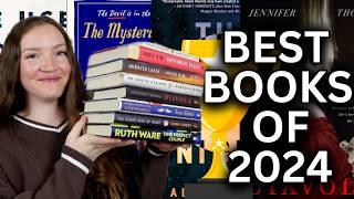 10 BEST BOOKS OF 2024 | mystery, thriller, horror, romance, sci-fi