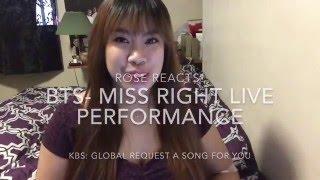 [Reaction] Global Request Show: A Song for You Ep. 12 BTS Miss Right