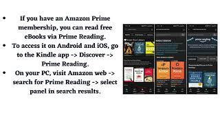 How to Use Amazon Prime Reading to Get Free eBooks