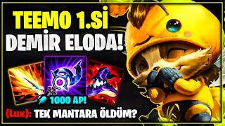 1 MANTARA TEK Mİ?!! 1 OTOYA TEK Mİ?! | TEEMO 1.Sİ DEMİR ELODA 2023!!