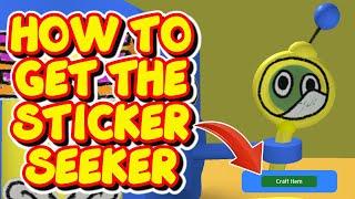 HOW TO GET THE STICKER SEEKER in BEE SWARM SIMULATOR