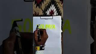 Soumya name shadow writing #viral #art #shortvideo #trending #writer #writing #viralshort 