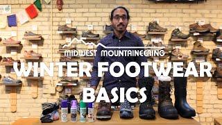 Winter Footwear Basics | Midwest Mountaineering