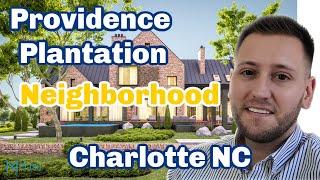 Charlotte NC Neighborhood Tour | Providence Plantation | Living in Charlotte NC