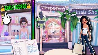 I Got "ACCESS" To The NEW SUMMER UPDATE For DRESS TO IMPRESS..