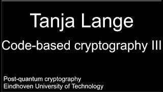 Code-based cryptography III - Goppa codes: definition and usage