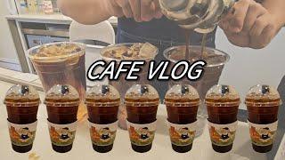 (sub) Cold but Ice Americano / cafe vlog / asmr / cafe owner / no bgm / beverage making video