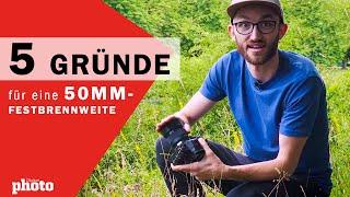  50mm-Objektiv: 5 GRÜNDE, warum eine 50mm-Festbrennweite in JEDEN Kamerarucksack gehört! 