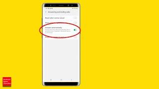 How to Enable Auto Answer for Incoming Calls on Android after a Set Time (Samsung)