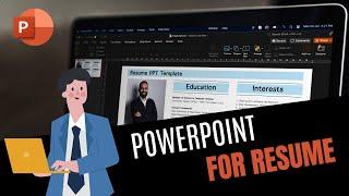 Nail Your Job Search with a Resume Template PowerPoint from SlideUpLift!