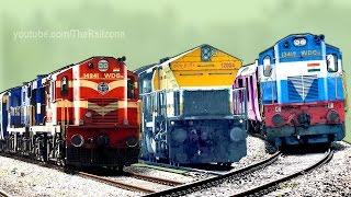 Musical Railway Tracks | Train Sound | Railroad | Indian Railways