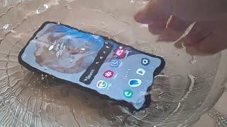 Test waterproof samsung M35 or not