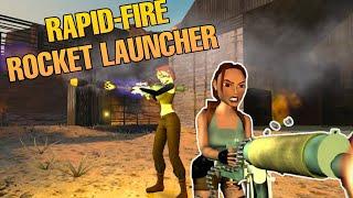 ROCKET LAUNCHER MAYHEM! - Tomb Raider Remastered