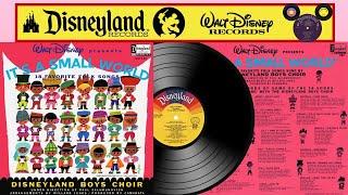 "it's a small world" 18 FAVORITE FOLK SONGS  Restored Disneyland STEREO LP