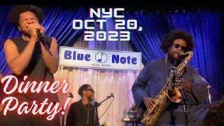 Dinner Party at Blue Note NYC, Oct 20 2023: Glasper, Kamasi Washington, Terrace Martin, Justin Tyson