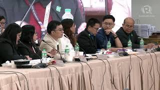 House panel discusses privilege speech vs Sara Duterte