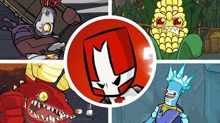 Castle Crashers Remastered - All Bosses + Ending