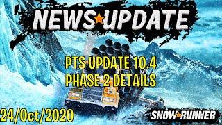 SnowRunner: Latest Phase 2 (Patch 10.4) Update and Possible Release Date