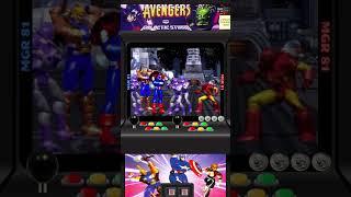 AVENGERS IN GALACTIC STORM ( ARCADE INTRO ) #arcadegames #arcade #retrogames #arcadegaming #shorts