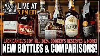 Trying the NEW Jack Daniel's Coy Hill! Plus Booker's Reserves, comparison's and more!