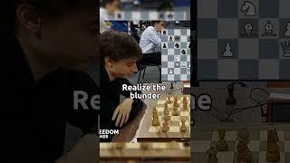 Daniil dubov sacrifice the queen!! #chess #daniildubov #nihalsarin #shorts