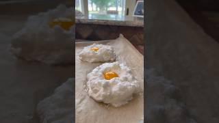 This Cloud Egg Recipe is Amazing!  #foodie #food #shorts