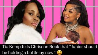 Tia Kemp EXPOSE Chrisean Rock For Being A Bad Mother & Chrisean Jr. NOT Hitting His Milestones 