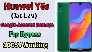 Huawei Y6s (Jat-L29) Frp Bypass | Jat-L29 Google Account Remove 100% Working Method