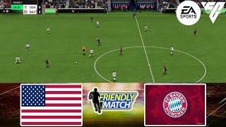 FC 24 - USA W vs Bayern Munich W 12/12/2024 - Friendly Match - Gameplay PS | Full Match