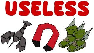 I Investigated The Most USELESS Items In OSRS