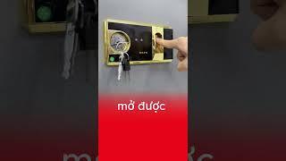 Két sắt vân tay bảo mật cao dễ sử dụng không lo bị quên mã số  #shorts