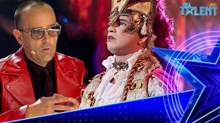 JOAO PAULO transforms into a FARINELLI singing OPERA | Semifinal 2 | Spain's Got Talent 7 (2021)