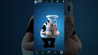 FNAF AR Peppino Spaghetti Pizza Tower Character Workshop Animation
